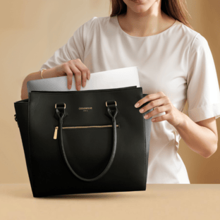 3-in-1 Satin Handbag