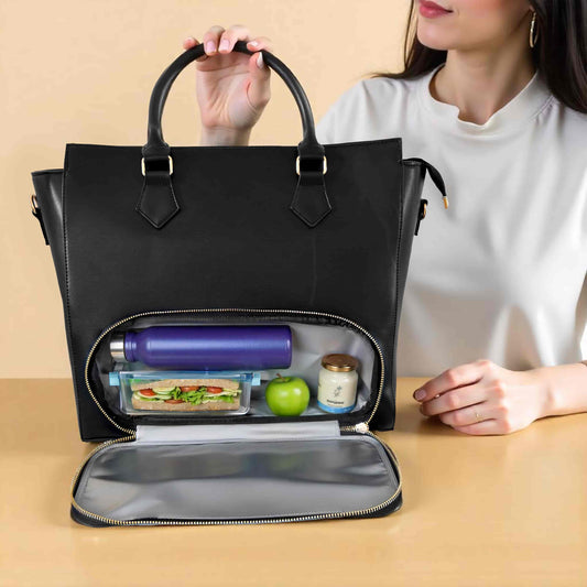 3-in-1 Satin Handbag